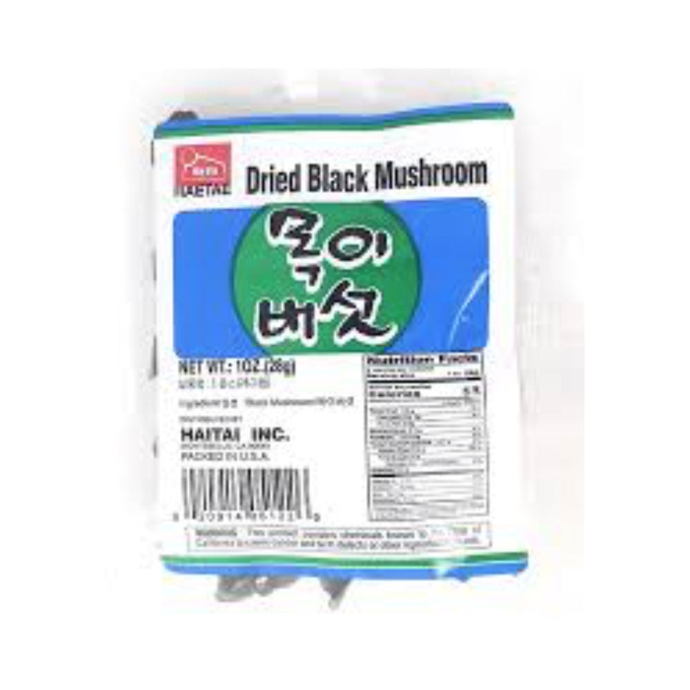 Haitai Dried Black Mushroom 1oz