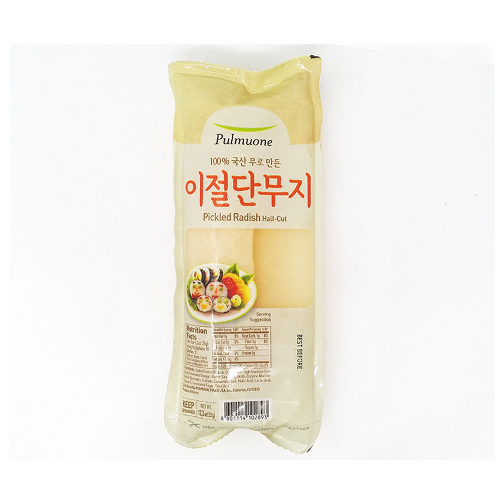 Pulmuone Pickled Radish Half Yellow 330g