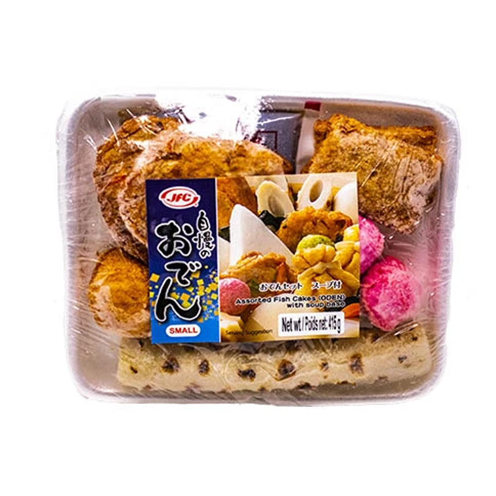 J-Basket Oden Set Assorted Fish Cakes With Soup Base